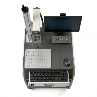 Лазерный маркиратор 100W JPT Mopa M7 — MarkMate Workstation PRO100 - «Markmate»